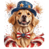 Fourth of July Dog Design-16