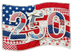 250 USA Patchwork| DTF Transfer Ready to Press | Patriotic Heat Transfer