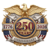 250 Years Retro| DTF Transfer Ready to Press | Patriotic Heat Transfer