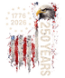 250 Years Flag| DTF Transfer Ready to Press | Patriotic Heat Transfer
