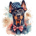 Fourth of July Dog Design-4