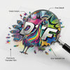 Jesus Highway to Heaven Cross | DTF Transfer Ready to Press | Faith Heat Transfer