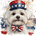Fourth of July Dog Design-7
