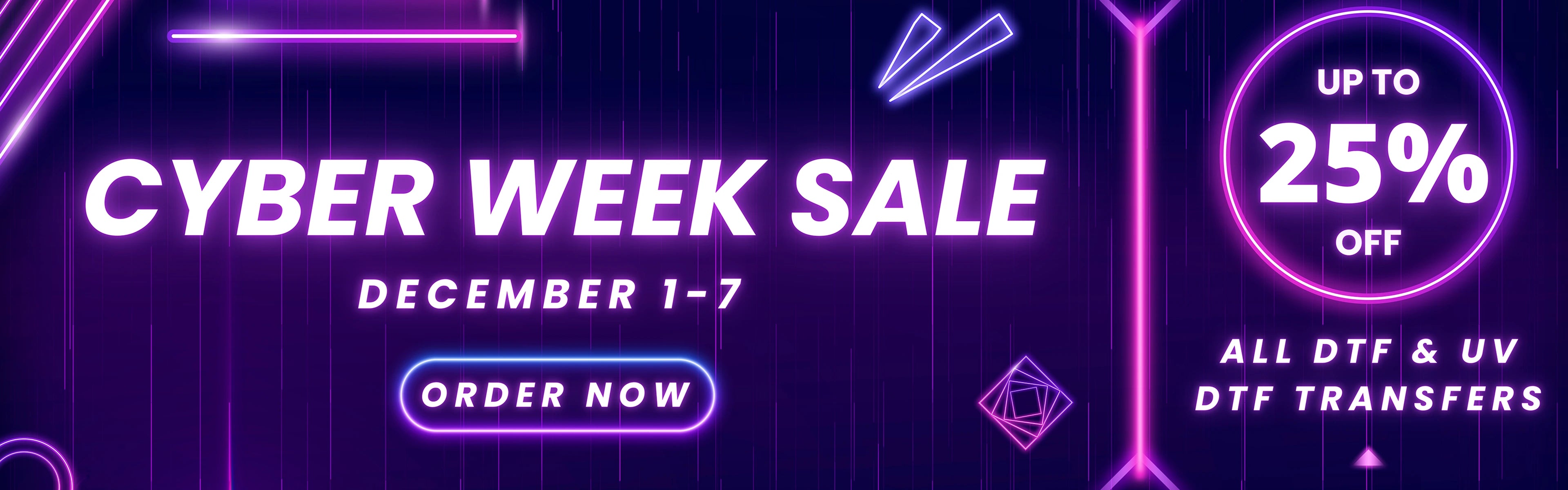 Zizo DTF Cayber Week sale coupon for DTF transfers