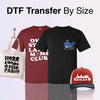 DTF Transfers By Size - Zizodtf