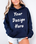Gildan 18500 Custom Adult Hooded  Sweatshirt