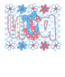 Preppy USA | DTF Transfer Ready to Press | Patriotic Heat Transfer