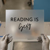 Reading Is Sexy Quote | DTF Transfer Ready to Press | Motivational Script Heat Transfer