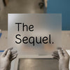 Minimalist Text 'The Sequel' | DTF Transfer Ready to Press | Modern Typography Heat Transfer