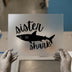 Sister Shark | DTF Transfer Ready to Press | Family Fun Heat Transfer