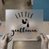 Little Gentleman | DTF Transfer Ready to Press | Baby Shower Heat Transfer