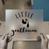 Little Gentleman | DTF Transfer Ready to Press | Baby Shower Heat Transfer