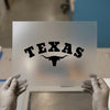 Texas Longhorn Arch | DTF Transfer Ready to Press | Bold Western Heat Transfer