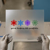 Spread Kindness Like Snowflakes | DTF Transfer Ready to Press | Winter Inspirational Heat Transfer
