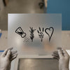 Salt, Herbs & Love | DTF Transfer Ready to Press | Minimalist Kitchen Heat Transfer