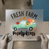 Fresh Farm Pumpkins | DTF Transfer Ready to Press | Autumn Truck Heat Transfer
