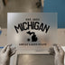 Michigan Est. 1855 | DTF Transfer Ready to Press | Collegiate Style Heat Transfer