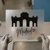 Madrid Silhouette DTF Transfer Ready to Press | Cityscape Style Heat Transfer
