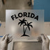Florida Palm Trees | DTF Transfer Ready to Press | Tropical Vacation Heat Transfer