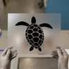 Sea Turtle Design | DTF Transfer Ready to Press | Simple Coastal Heat Transfer