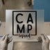 Camp Squad | DTF Transfer Ready to Press | Retro Simple Heat Transfer