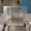 Amazing Loving Strong Happy Graceful | DTF Transfer Ready to Press | Retro Bubble Letter Heat Transfer