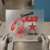 Sounds Gay I'm In | DTF Transfer Ready to Press | Retro Queer Pop Art Heat Transfer