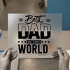 Best Dad In The World | DTF Transfer Ready to Press | Father's Day Heat Transfer