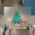 Retro Christmas Tree | DTF Transfer Ready to Press | Cartoon Holiday Heat Transfer
