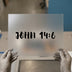 John 14:6 Script | DTF Transfer Ready to Press | Faith-Based Heat Transfer