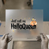 HallowQueen Pumpkin Candy | DTF Transfer Ready to Press | Halloween Script Heat Transfer