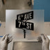 6th Ave 7th St Street Sign | DTF Transfer Ready to Press | Urban Style Heat Transfer