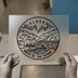 Alaska North of the Future DTF Transfer | Ready to Press | Minimalist Nature Heat Transfer