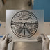 Nevada 'All For Our Country' | DTF Transfer Ready to Press | Retro Outline Heat Transfer