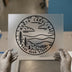 North Carolina OZY-C000164 | DTF Transfer Ready to Press | Minimalist Heat Transfer