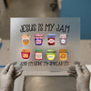 Jesus Is My Jam | DTF Transfer Ready to Press | Christian Faith Heat Transfer