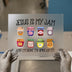 Jesus Is My Jam | DTF Transfer Ready to Press | Christian Faith Heat Transfer