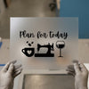 Plan For Today | DTF Transfer Ready to Press | Sewing Lover Heat Transfer