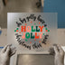 Holly Jolly Christmas | DTF Transfer Ready to Press | Retro Holiday Heat Transfer