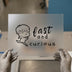 Fast and Curious Runner | DTF Transfer Ready to Press | Cartoon Style Heat Transfer