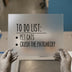 Feminist To Do List | DTF Transfer Ready to Press | Empowering Slogan Heat Transfer
