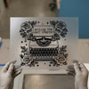 Writing The Next Chapter | DTF Transfer Ready to Press | Literary Floral Heat Transfer