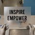 Inspire Empower Repeat | DTF Transfer Ready to Press | Motivational Quote Heat Transfer