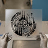 Always Take The Scenic Route Compass | DTF Transfer Ready to Press | Adventure Style Heat Transfer