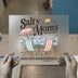 Salty Moms Beach Club | DTF Transfer Ready to Press | Retro Summer Heat Transfer