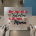 My Favorite Valentine Calls Me Mama | DTF Transfer Ready to Press | Leopard Hearts Heat Transfer