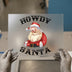 Retro Winking Santa | DTF Transfer Ready to Press | Vintage Christmas Heat Transfer