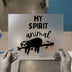 Sloth "My Spirit Animal" | DTF Transfer Ready to Press | Cute Animal Heat Transfer