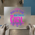 Dad of the Birthday Girl | DTF Transfer Ready to Press | Celebration Heat Transfer