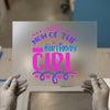 Mom of the Birthday Girl | DTF Transfer Ready to Press | Celebration Party Heat Transfer